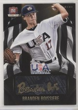 2015 Panini USA Baseball Black Gold Signatures 2/49 Branden Boissiere Auto 1u6
