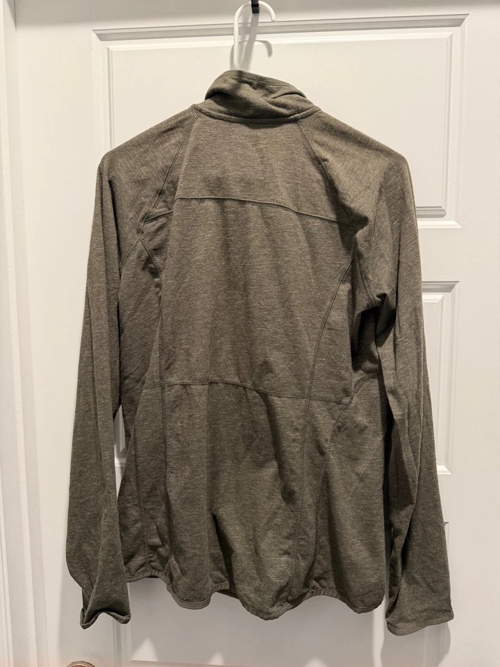 Tek Gear DryTek женщин тренировки куртка размер большой оливковый зеленый - Бесплатная доставка - Изображение 3 из 3