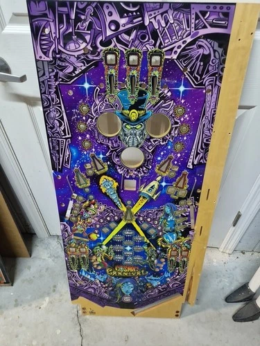 Cosmic Carnival PINBALL MACHINE PLAYFIELD - NEW