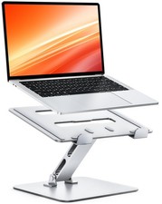 Laptop Stand Height Adjustable  Ergonomic Foldable Aluminum Laptop S...