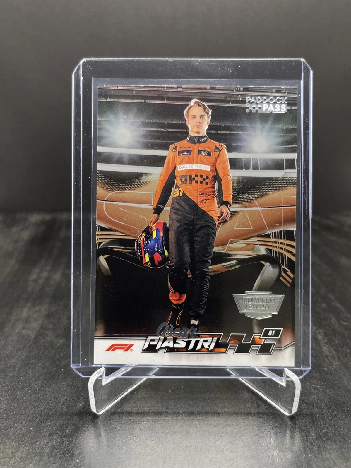 Oscar Piastri trading card