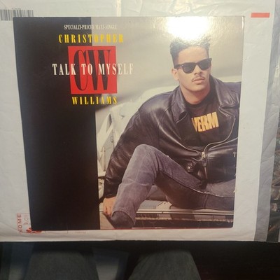 Christopher Williams - Talk To Myself - 1989 Geffen 12 In. Single LP