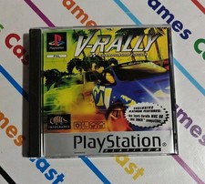 V-RALLY - SONY PS1  PLAYSTATION 1 PAL ITALIANO COMPLETO COME NUOVO PLT