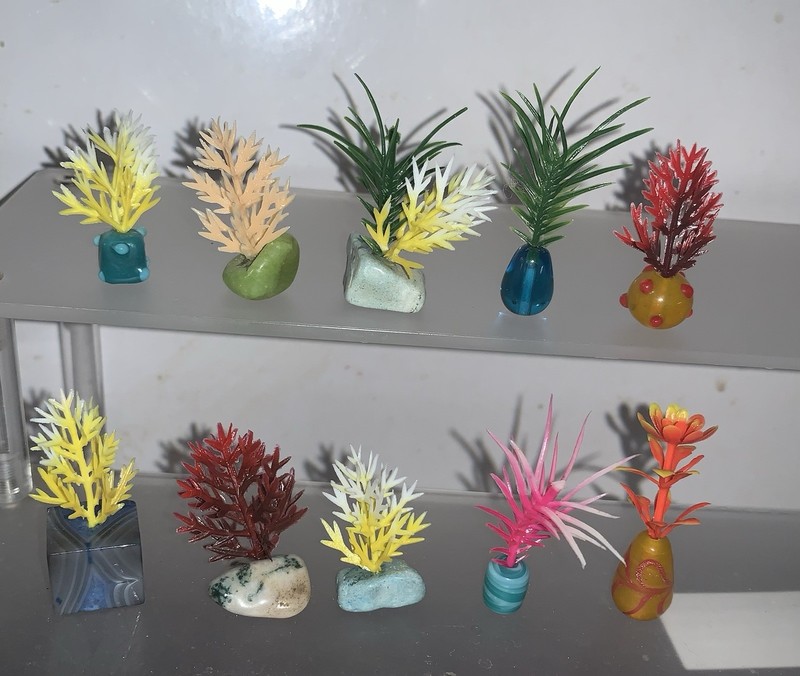 Barbie Size Dolls Lot Of Small House Plants For Dioramas And Play
