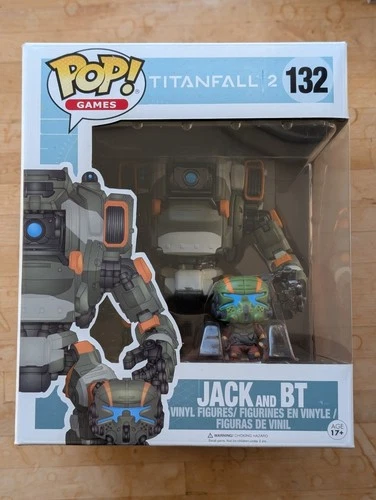 NEW Funko Pop! Vinyl Super 6in: Titanfall 2 - Jack Cooper (w/ BT) (6 inch) #132
