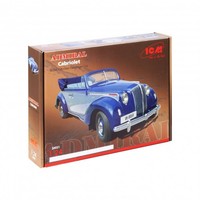 ICM - Admiral Cabriolet - Wwii German Passenger Car - 1:24 - 162 Teile