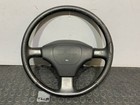 <!--F#f_0-->Toyota Genuine 80 Series Land Cruiser Leather Steering Wheel Black Horn Pad JDM<!--F/-->