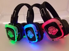 BEST Silent Disco Sound System Headphones  30 Headphones  1 Transmitter 
