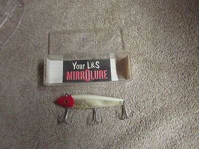 Vintage L & S MirrOlure Fishing Lure - 52M 11 (G 19) | eBay