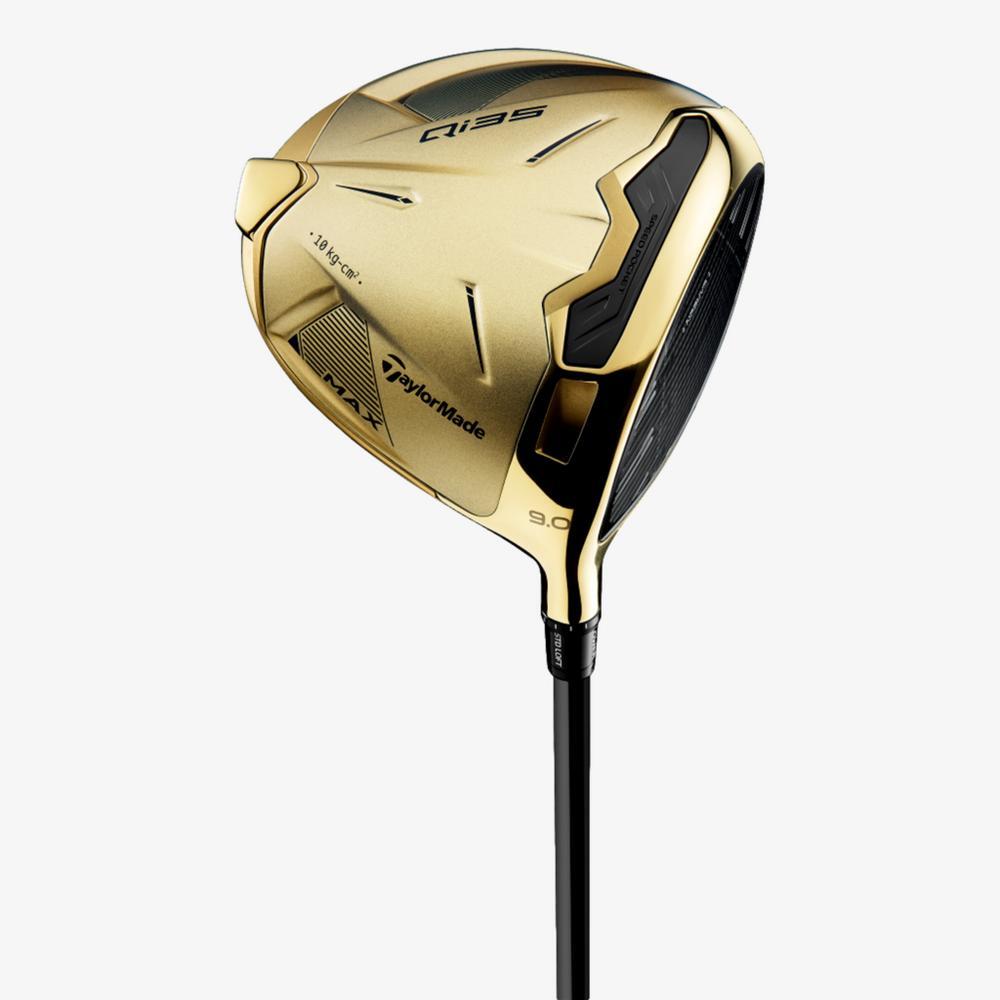 テーラーメイド QI35 ゴールドドライバー 9.0 Taylormade Qi35 Max Designer Series Matte Gold Driver 9