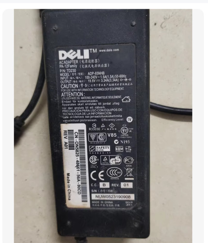 Dell ADP-65NHB Laptop 19V-3.34A Netzteil-Adapter-Ladegerät