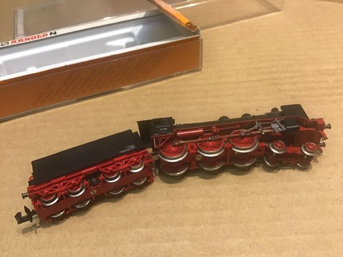 Arnold N Gauge 2543 Steam Locomotive 4-6-0 With Tender Tested Runs Boxed VGC - Picture 3 of 5