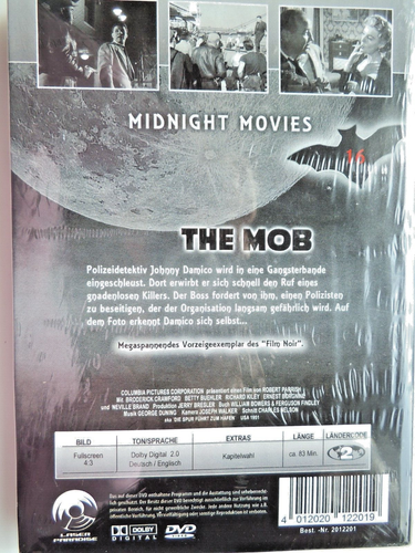 THE MOB Midnight Movies Film Noir 16 (DVD) Bandneu eingeschweißt - Bild 2 von 12