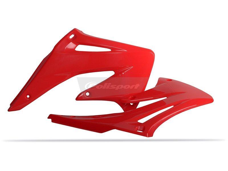 Radiator Cover Scoops Fits Honda Crf 450 02-04 Red