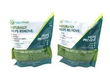 Nature Fresh Charcoal Bamboo Air Purifier Bag NEW Prevents Mold Mildew - 2 Pack