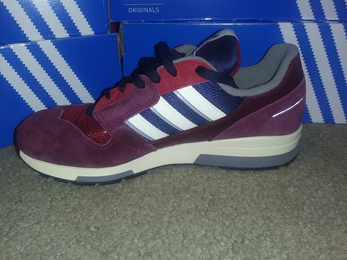 Size 9 - Adidas ZX 420 Maroon Collegiate Navy for sale online | eBay