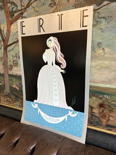 PÓSTER SERIGRAFÍA ORIGINAL ERTE "LA TRAVIATA" SOBRE PAPEL - Imagen 3 de 4