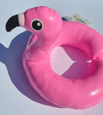 Build A Bear Flamingo Schwimmer Schwimm-Feiertagsring brandneu mit Etikett 