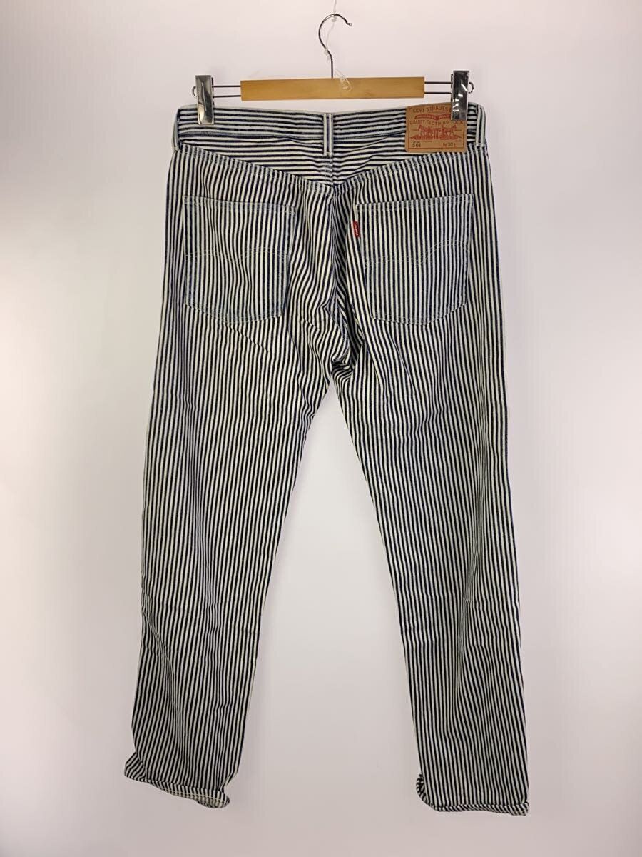 Levi's Straight Pants NIGO HICKORY STRIPE 30 COTTON Navy Levi's Straight Pants NIGO HICKORY STRIPE 30 COTTON Navy
