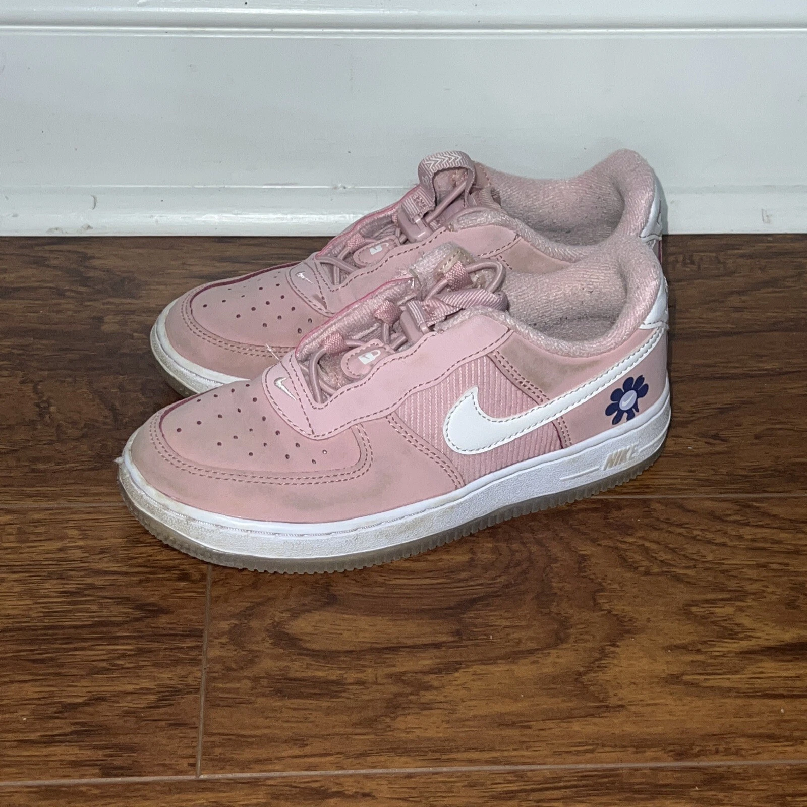 NIKE FORCE 1 TOGGLE SE (PS) ROSA SMALTO BIANCO VIOLA ALBA TAGLIA 13 5 DB1814 600]