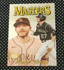 2021 Topps Finest - Trevor Story -  1997 Topps Finest Masters - #97FM-TS 