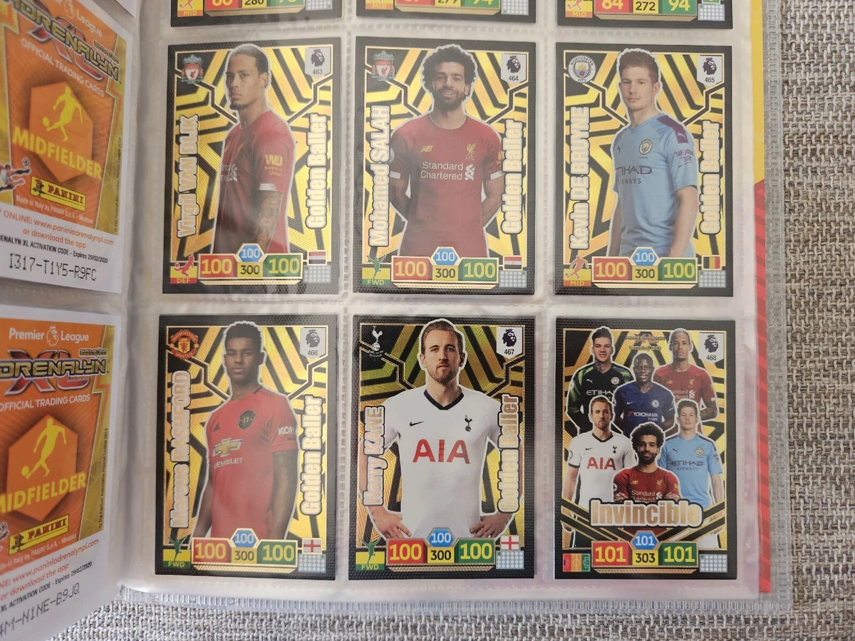 GOLDEN BALLERS! PANINI ADRENALYN XL PREMIER LEAGUE 2024, 50 OFF