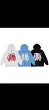 skeleton zip up hoodie