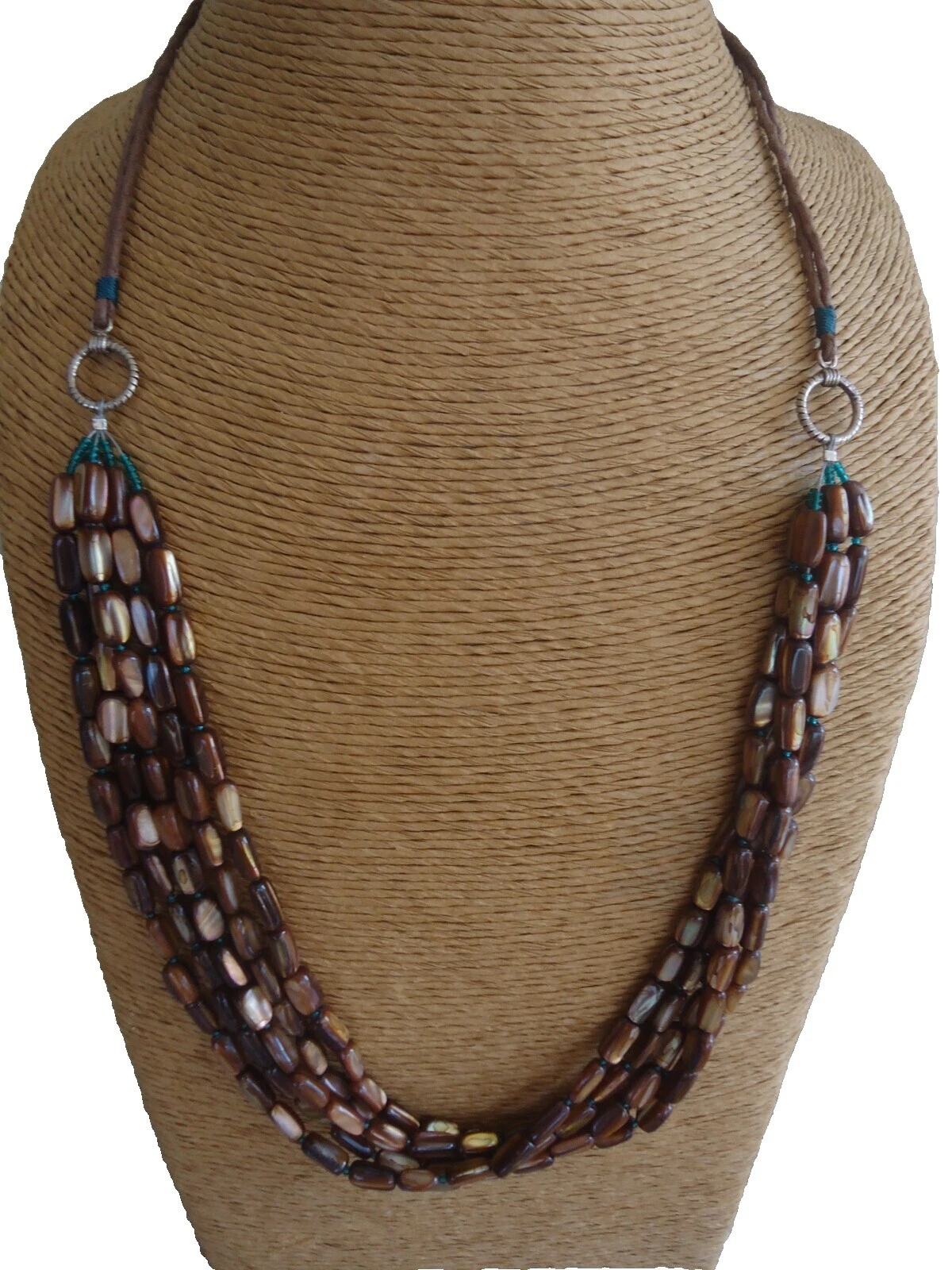 Collares de Moda Bohemio Marrón