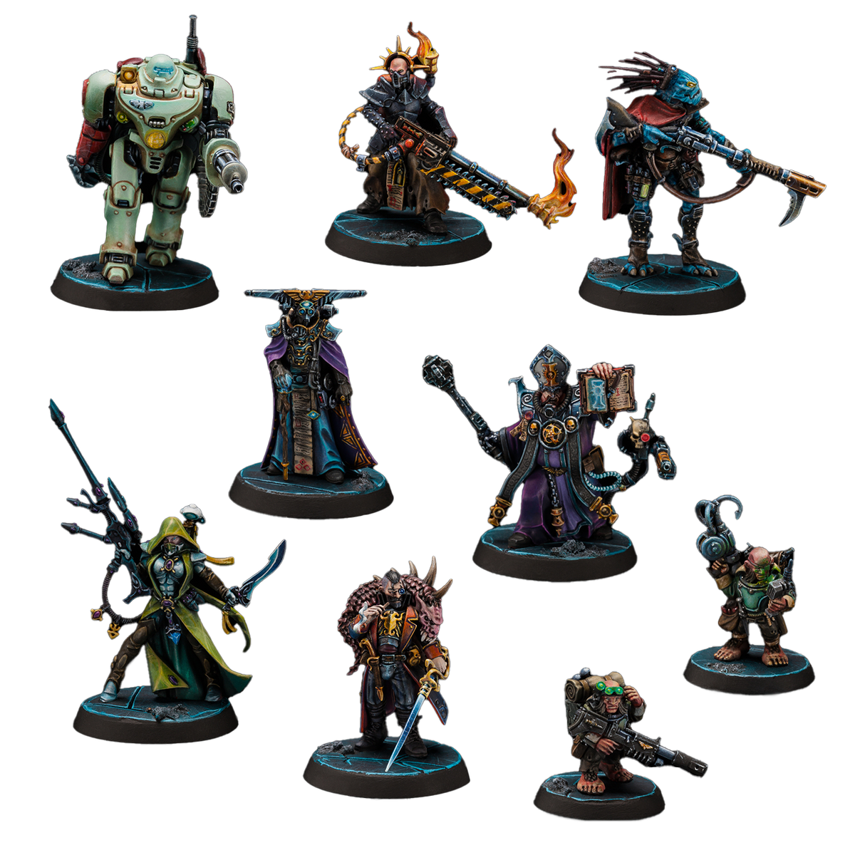 Blackstone Fortress 44 Miniatures painted figure Warhammer Quest