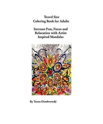 Travel Size Coloring Book for Adults: Increase Fun, Focus and Relaxation With Ar