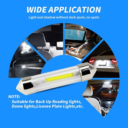 C5W 31mm Festoon LED 36 39 41 MM SV8.5 C10W Bulb Signal Lamp Car Reading Light - Photo 8/15