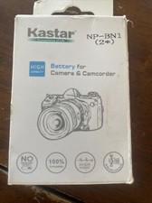 2 Kastar Battery High Capacity For Camera And Camcorder New NP-BN1