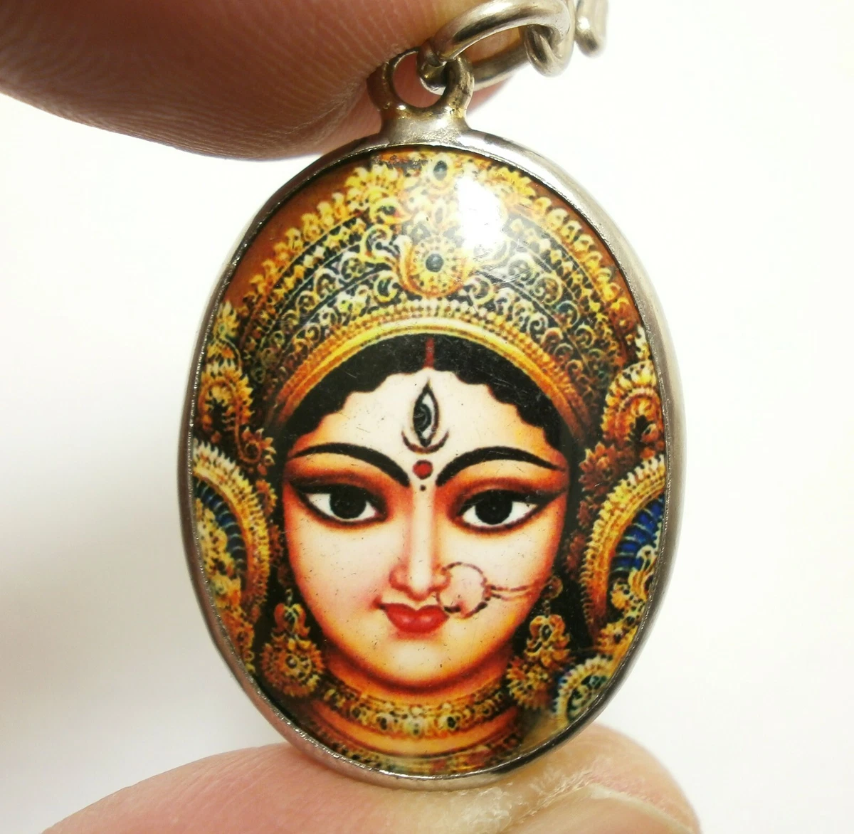 DURGA PARVATI KALI UMA DEVI 3 EYED AMBIKA GODDESS SHAKTI HINDU ...