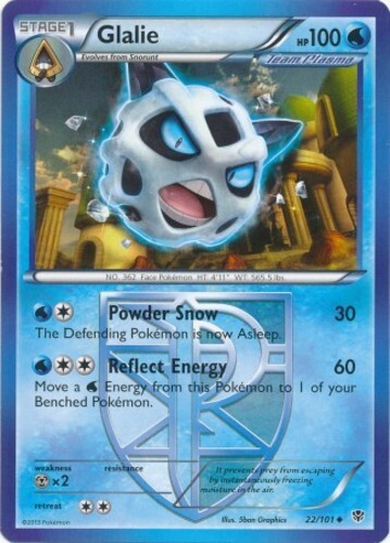 Pokemon - Glalie - 22/101 - Uncommon - Plasma Blast - NM
