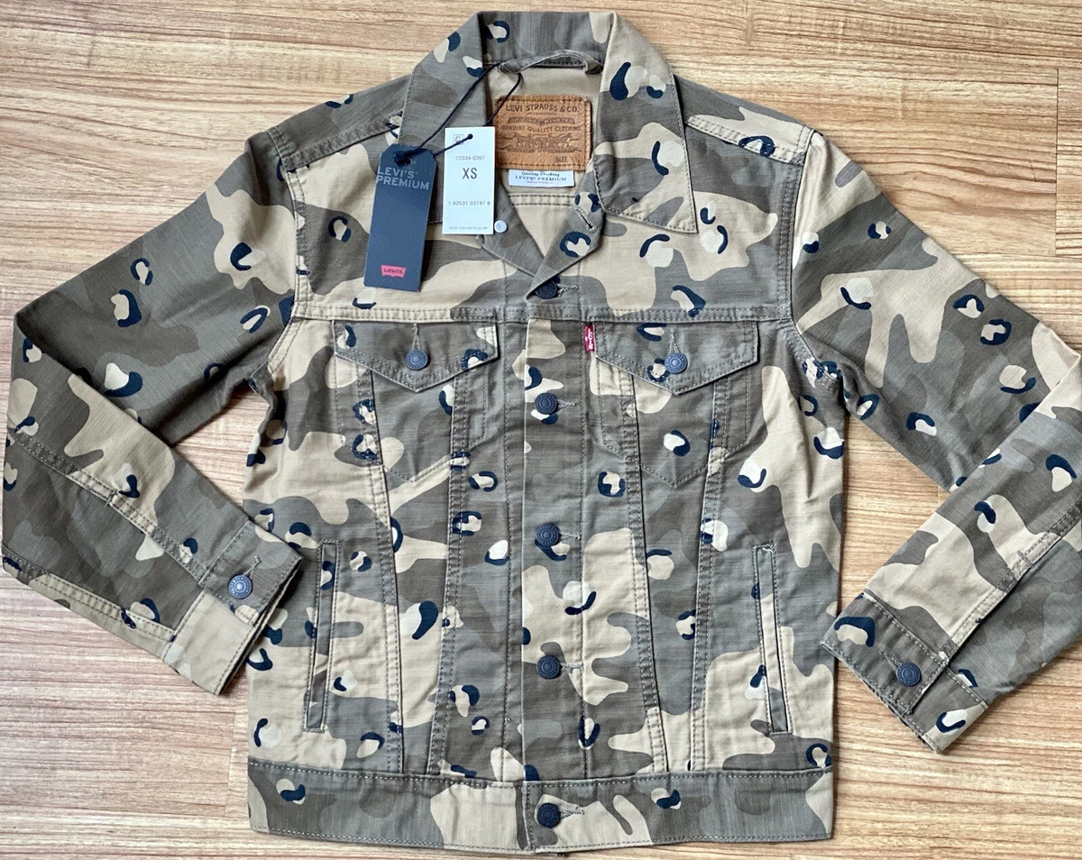 Levi's Camouflage Jean Jackets for Men