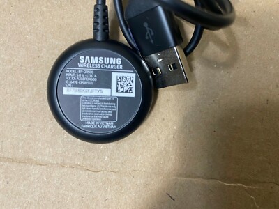 Original Samsung Wireless Charging Pad For Galaxy Watch Active Ep Or500 Ebay
