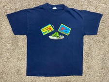Rare 90s Dr. Seuss T-Shirt Men Size Large Green Eggs and Ham Vintage Made in USA