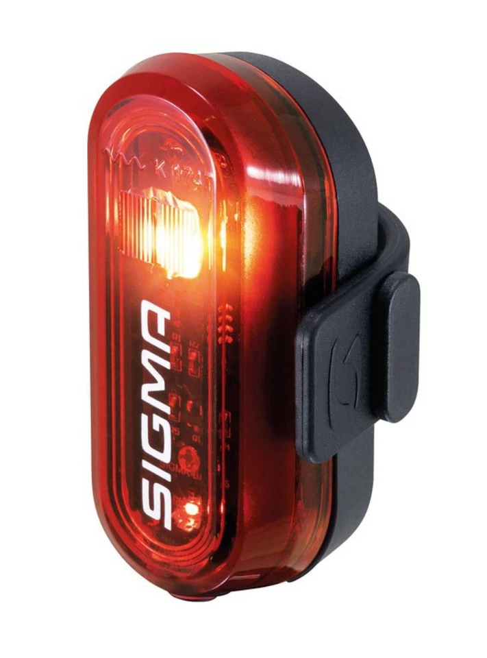 Sigma Curve Batterie Rücklicht LED Leuchte schwarz rot Rückleuchte NEU - Bild 1 von 1