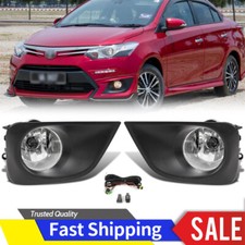 Fit 2012-2017 Toyota Vios Yaris Belta Sedan Front Bumper Halogen Fog Lights Lamp Fit 2012-2017 Toyota Vios Yaris Belta Sedan Front Bumper Halogen Fog Lights Lamp