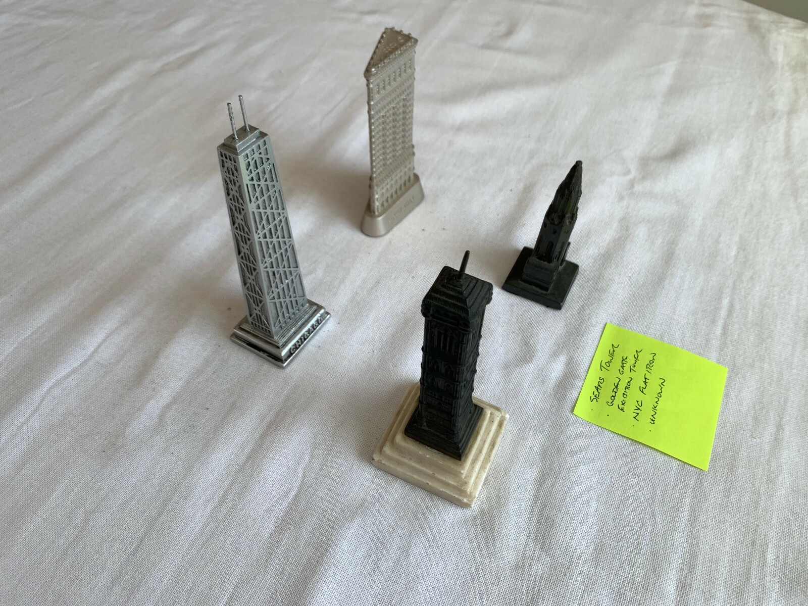 Collection of VTG Miniature Metal Buildings eBay