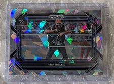 2023 Panini Prizm WWE Top Dolla Ice Prizm #61 Rookie Card SmackDown A.J. Francis