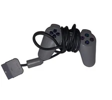 Sony PlayStation One PS1 Official OEM Gray Controller SCPH-1080 Tested Works