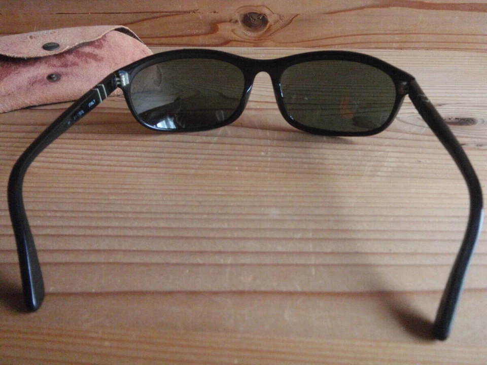 PERSOL RATTI 58230 Terminator 2 T2 Vintage Men's Black Sunglasses - Image 2 of 4