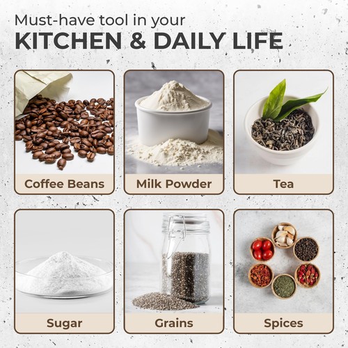 Kaffe Coffee Scoop 1/8 cup 30ml - Stainless Steel Measuring Spoon for Ground - Picture 5 of 6