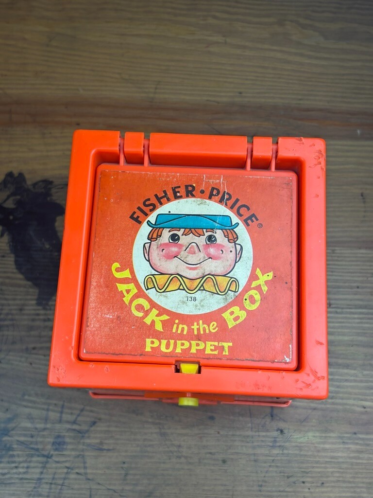 Vintage 1970 Fisher Price Toys Jack in the Box Puppet | eBay