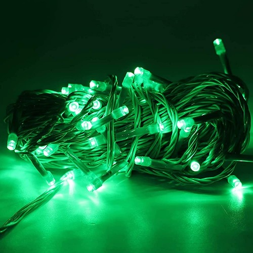 String Lights 1 Green, 1 Red 51 Feet Decoration, Copper Wire Extra Bright pack 2 - Picture 16 of 23