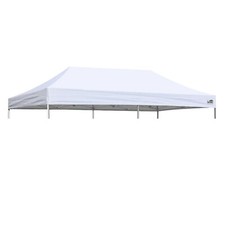 Cubierta superior para carpa gazebo con dosel de repuesto emergente 10x20