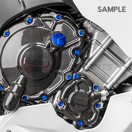 Engine Cover Bolts Screws Aluminum Set Fit Kawasaki Z900 ABS 2017-2022 - Imagen 11 de 14
