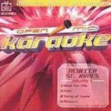 Open Mic Karaoke: Rebecca St. James, Volume 1 - Audio CD - VERY GOOD