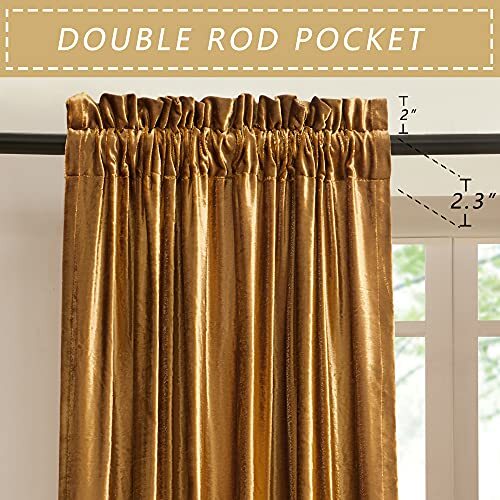 Gold Color Living Room Curtains